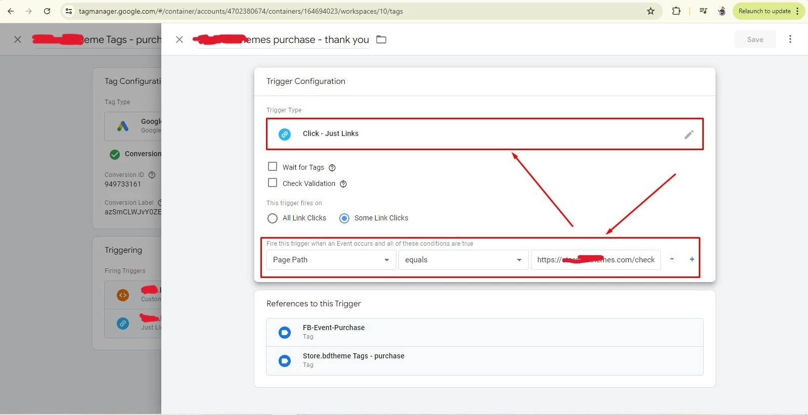 Google Ads and Tracking Audit — Real project evidence (evidence 11 of 13)