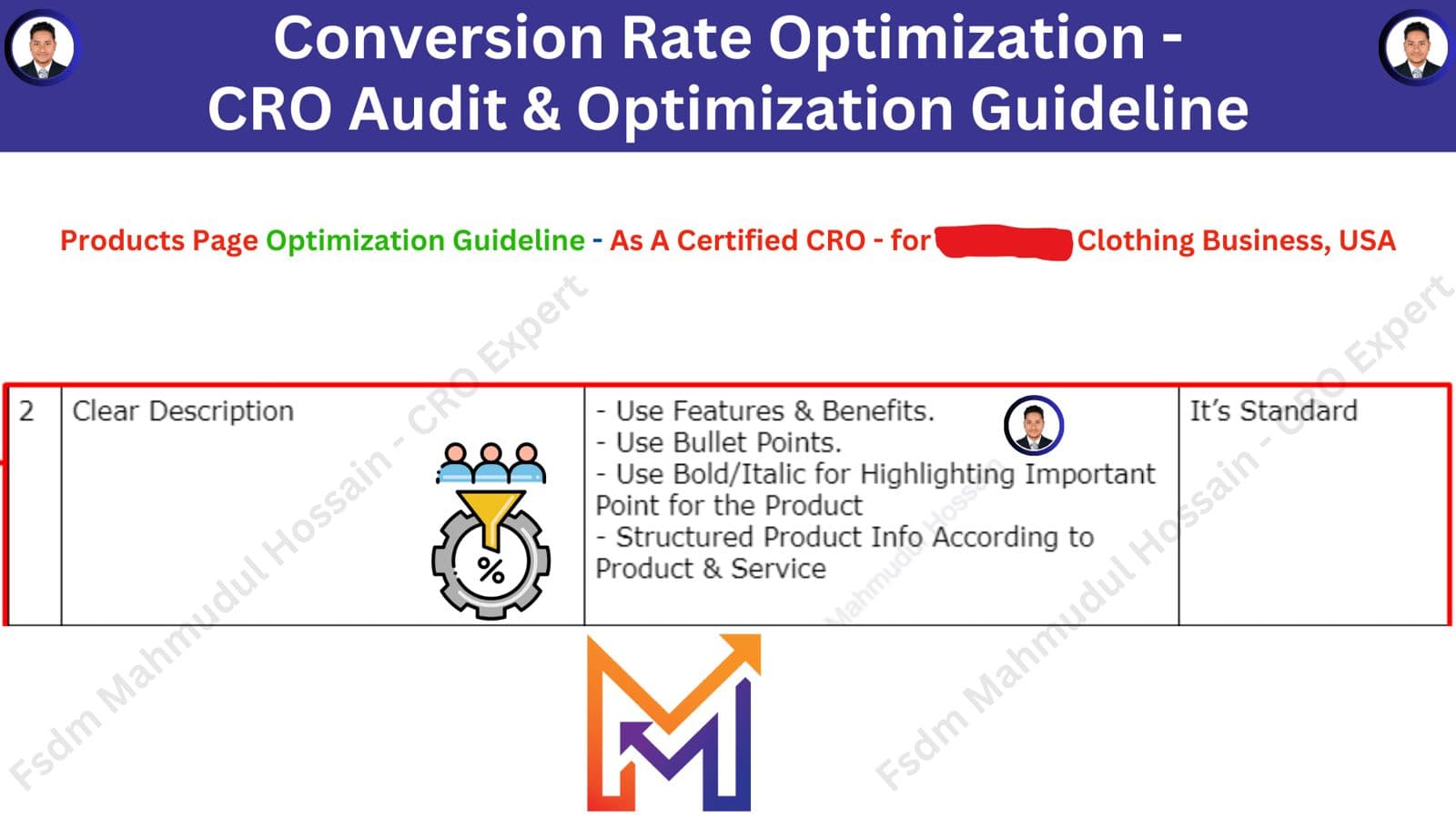 CRO Audit: Product Page Guideline (2)