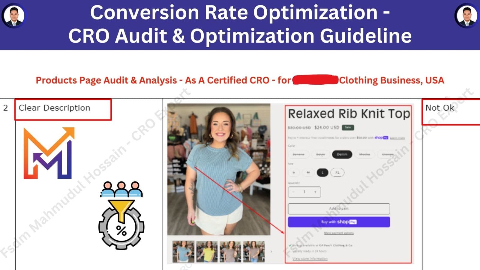 CRO Audit: Product Page Guideline (7)